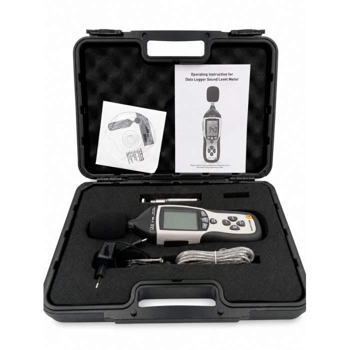 Професійний шумомір CEM DT-8852 Digital Sound Level Meter 30–130 dB USB Data Logger