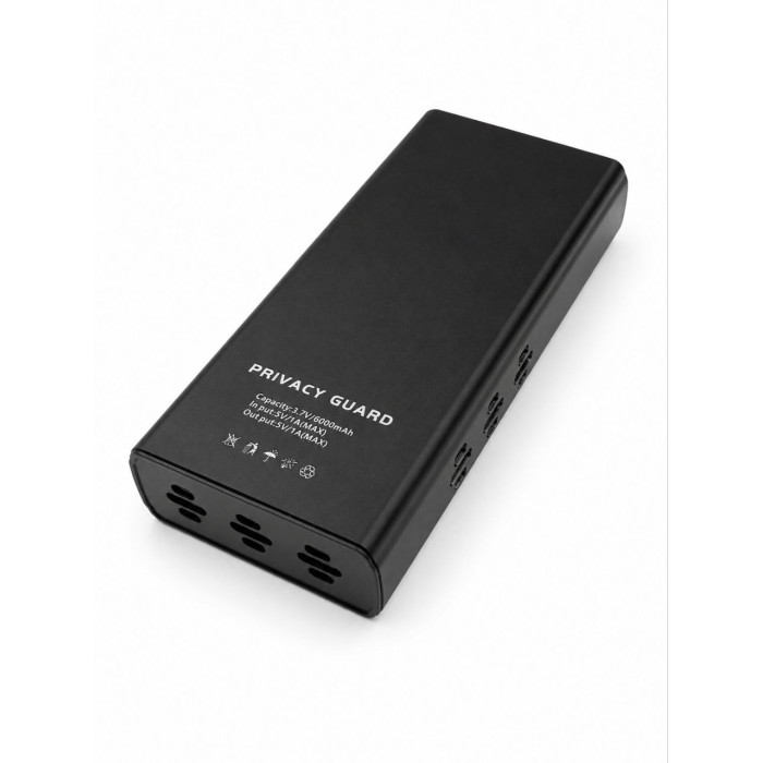 Антидиктофон / пристрій для захисту від запису з функцією Power Bank 6000mAh та пультом дистанційного керування