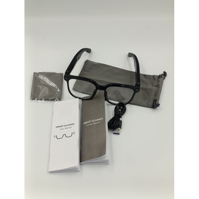 Розумні окуляри PEJE M02S AI Glasses з камерою 8 Мп, Bluetooth, перекладом у реальному часі та фотохромними лінзами