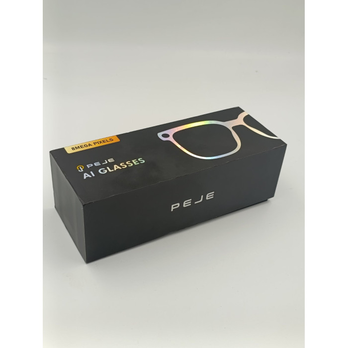 Розумні окуляри PEJE M02S AI Glasses з камерою 8 Мп, Bluetooth, перекладом у реальному часі та фотохромними лінзами