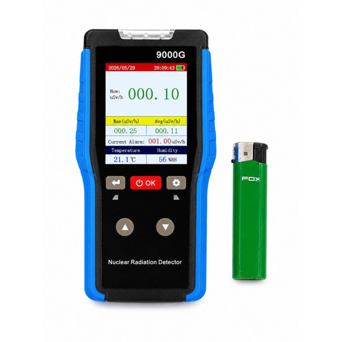 Портативний дозиметр / детектор ядерного випромінювання Geiger Counter (β, γ, рентген)
