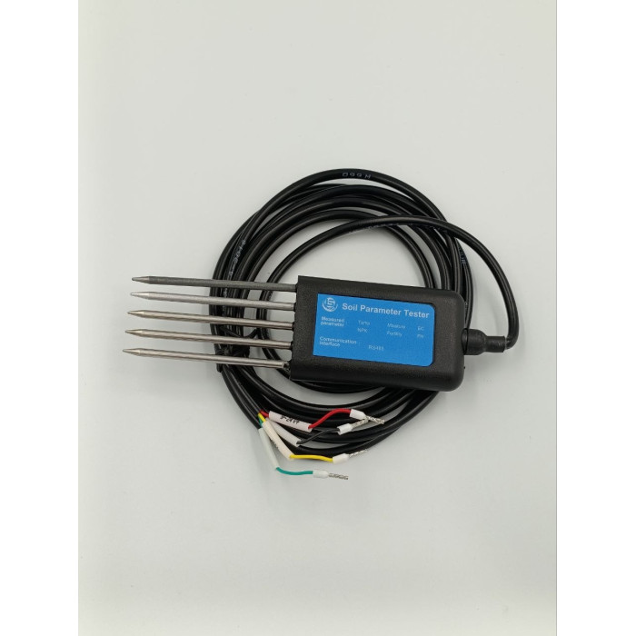 Професійний датчик ґрунту 8-в-1 RS485 Modbus — вологість, pH, температура, EC, NPK, родючість, IP68