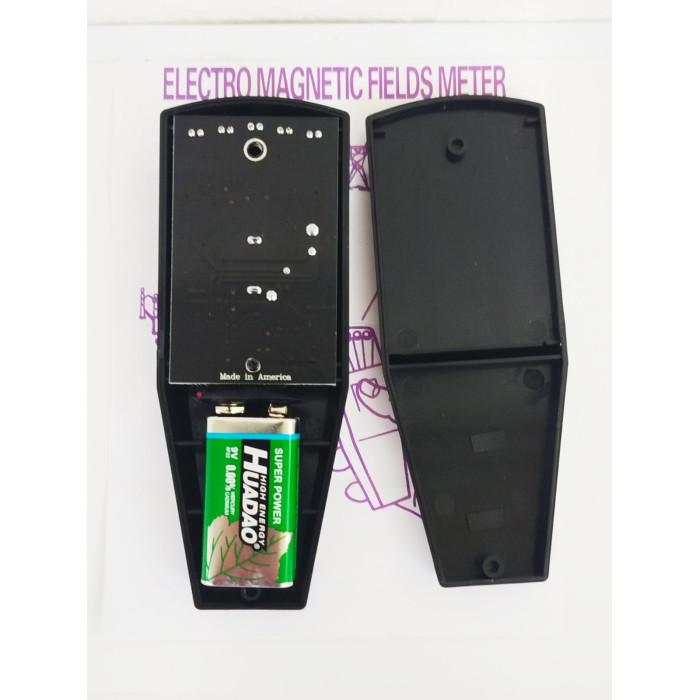 Бытовой индикатор электромагнитного поля Safe Range K-II EMF Meter