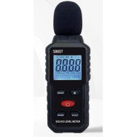 Цифровой измеритель уровня звука шумомер S8607 децибелметр