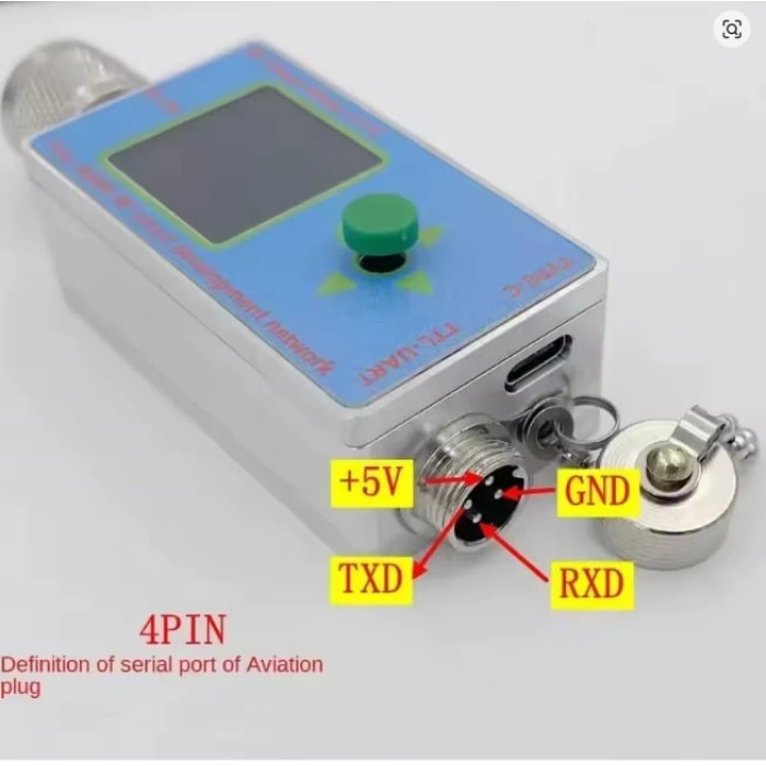 Портативний RF вимірювач потужності V7 TYPE-C до 10 GHz (RF Power Meter V7.0)
