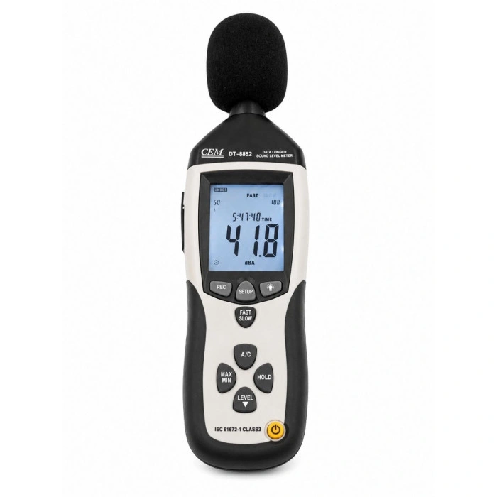 Професійний шумомір CEM DT-8852 Digital Sound Level Meter 30–130 dB USB Data Logger