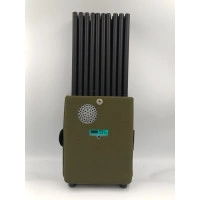 Портативний багатодіапазонний подавлювач сигналів N32 32 Вт з LCD-дисплеєм та акумулятором (32 канали)