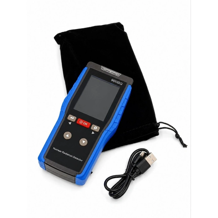 Портативний дозиметр / детектор ядерного випромінювання Geiger Counter (β, γ, рентген)