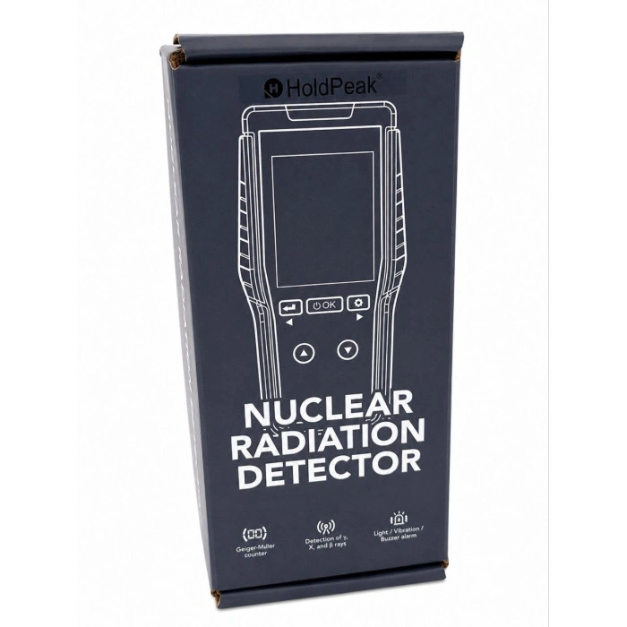 Портативний дозиметр / детектор ядерного випромінювання Geiger Counter (β, γ, рентген)