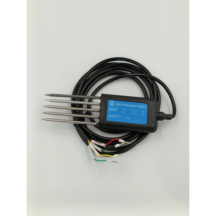 Професійний датчик ґрунту 8-в-1 RS485 Modbus — вологість, pH, температура, EC, NPK, родючість, IP68