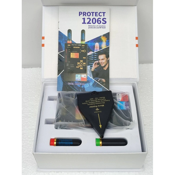 Детектор PROTECT 1206S. Виявлення жучків, камер, антимоніторинг 50 - 12000 МГц