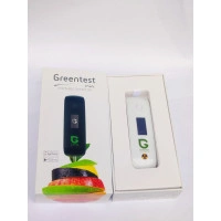 Greentest mini - прилад для експрес-аналізу концентрації нітратів у свіжих фруктах, овочах і м'ясі, TDS-метр (жорсткість води), а також фонового випромінювання в навколишньому середовищі та рівня радіоактивності окремих об'єктів.