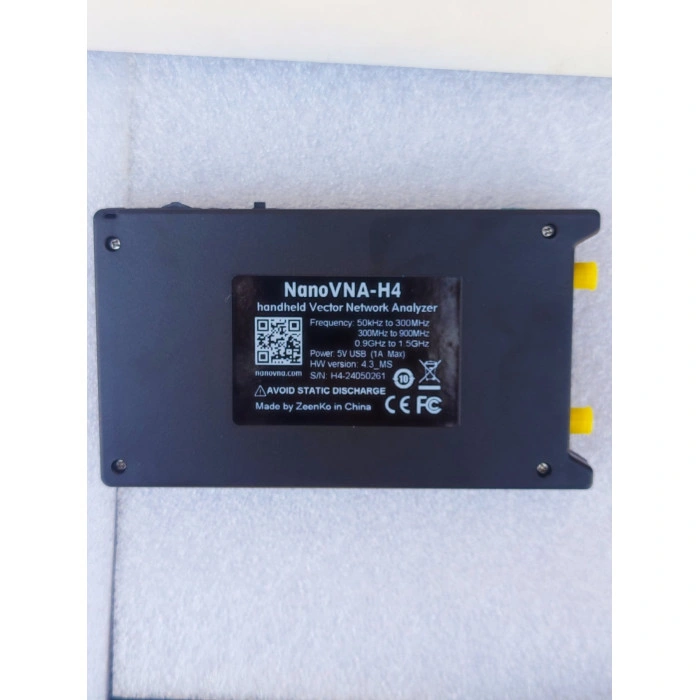 Новый обновленный 4-дюймовый векторный сетевой анализатор NanoVNA-H4 10kГц-1.5GHz HF VHF UHF антенный анализатор версии 4.3 со слотом для SD-карты