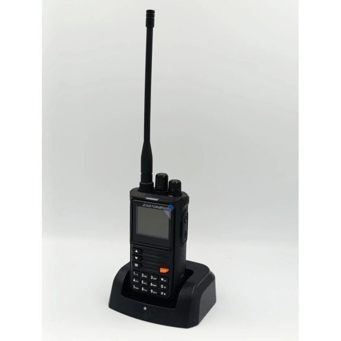 Портативная многодиапазонная радиостанция Zastone M8 (10W) беззвучный режим (SCRAMBLE и отключение голосовых подсказок)
