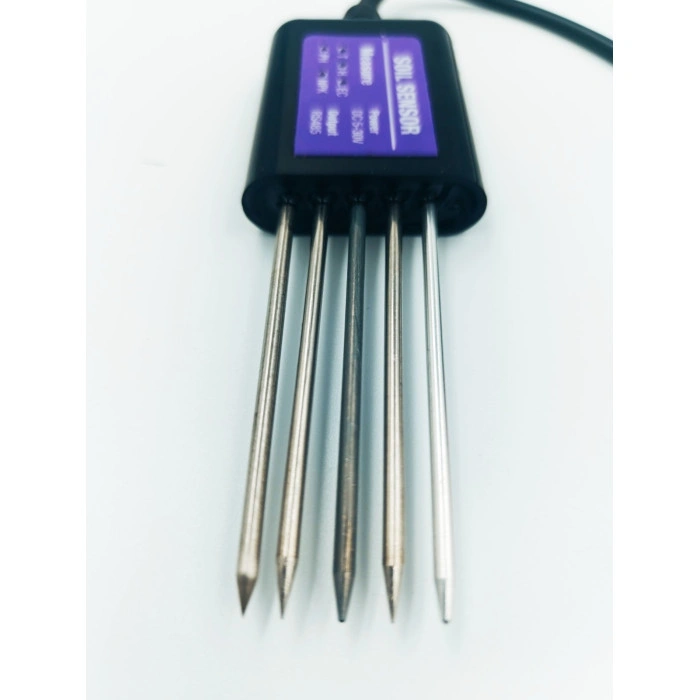 Датчик грунту RS485 Modbus 7 в 1 — Вимірює вологість, температуру, проводимість (EC), pH, NPK грунту
