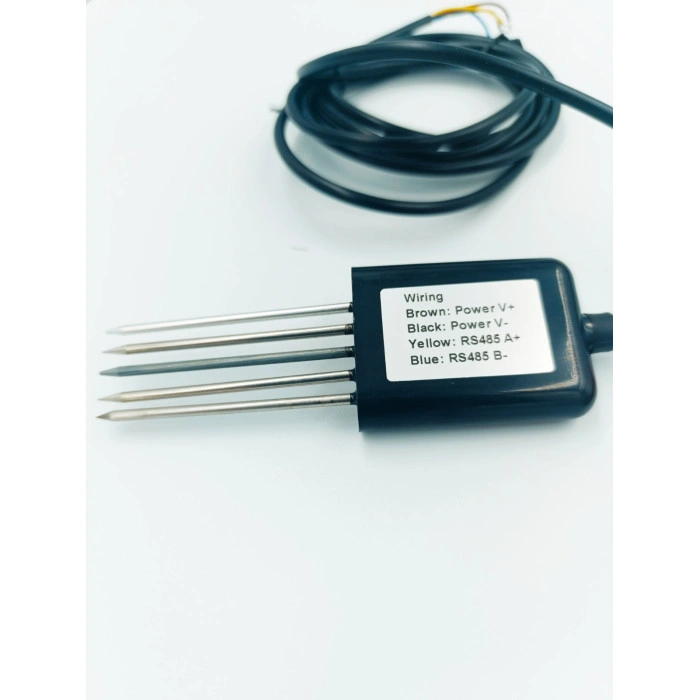 Датчик грунту RS485 Modbus 7 в 1 — Вимірює вологість, температуру, проводимість (EC), pH, NPK грунту