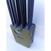Мощная переносная глушилка сигналов ( LOJACK/CDMA/GSM/LORA/DCS/PCS/3G/4G/5G/2.4G, 5.2G, 5.8G/GPS L1-L5/5G600 US ИЛИ  5G1500 EU ) "PREDATOR 12 каналов" 37 Вт