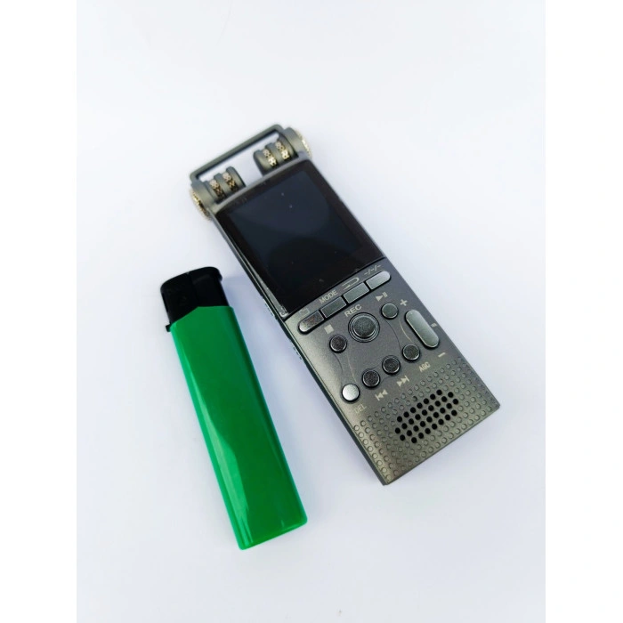 Профессиональный цифровой диктофон с записью голоса, USB, не остановка, 100 часов, ПК, 1536 кбит/с, внешний микрофон, 16 ГБ REDU 2025