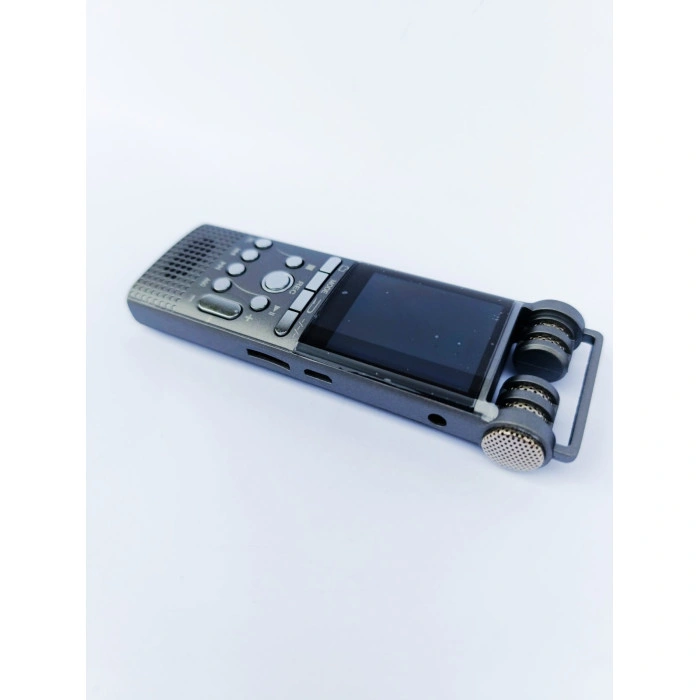 Профессиональный цифровой диктофон с записью голоса, USB, не остановка, 100 часов, ПК, 1536 кбит/с, внешний микрофон, 16 ГБ REDU 2025