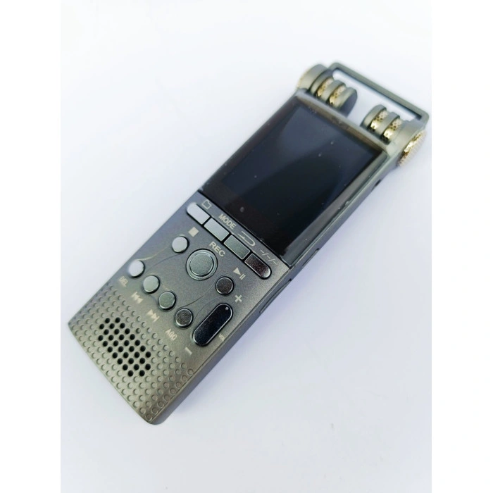 Профессиональный цифровой диктофон с записью голоса, USB, не остановка, 100 часов, ПК, 1536 кбит/с, внешний микрофон, 16 ГБ REDU 2025