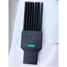 Мультичастотна глушилка сигналів мобільного зв'язку (GPS/Wi-Fi/GSM/5G/VHF/LOJACK/RC) Термінатор 18 Вт