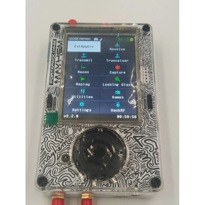 PortaPack H4M универсальный модуль для расширения функционала HackRF One.